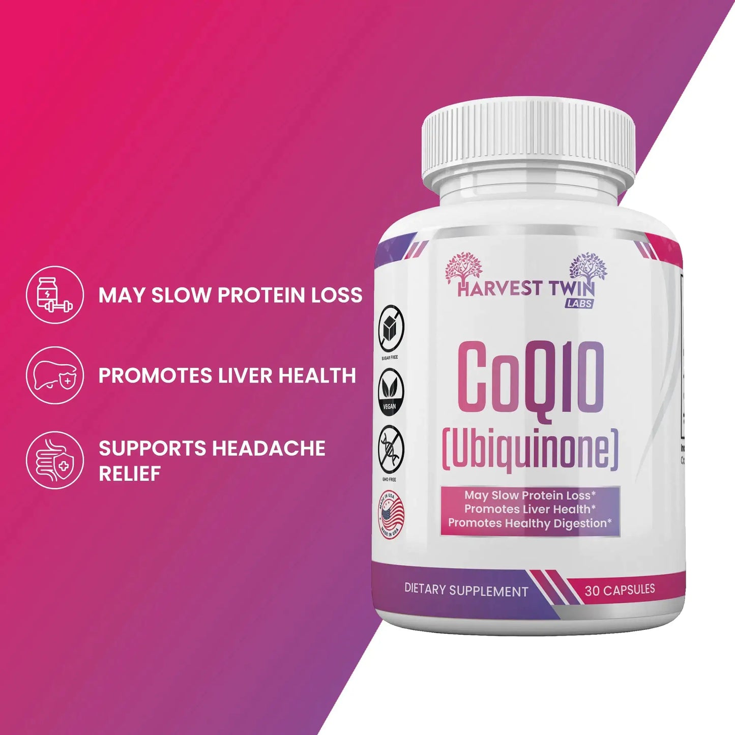 HeartVibe CoQ10 Supplement