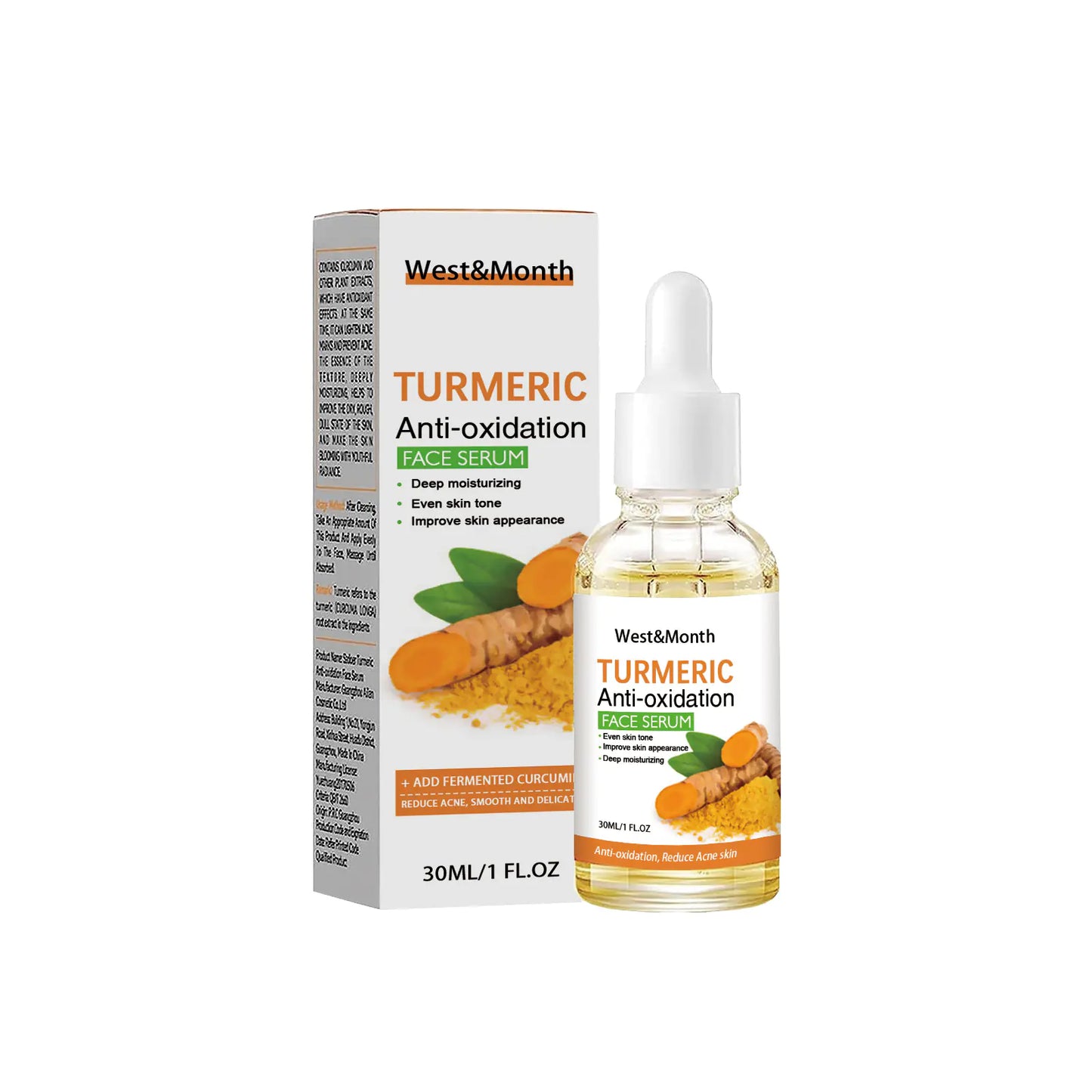 West&Month Turmeric Facial Essence for Hydration and Brightening